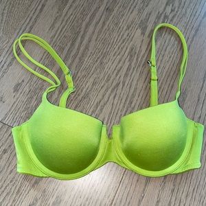 Victoria’s Secret Lime Green Very Sexy Push Up Balconet 32B
